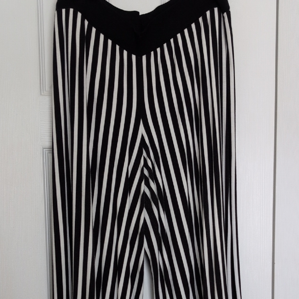 Ralph Lauren Black and White Striped Garment